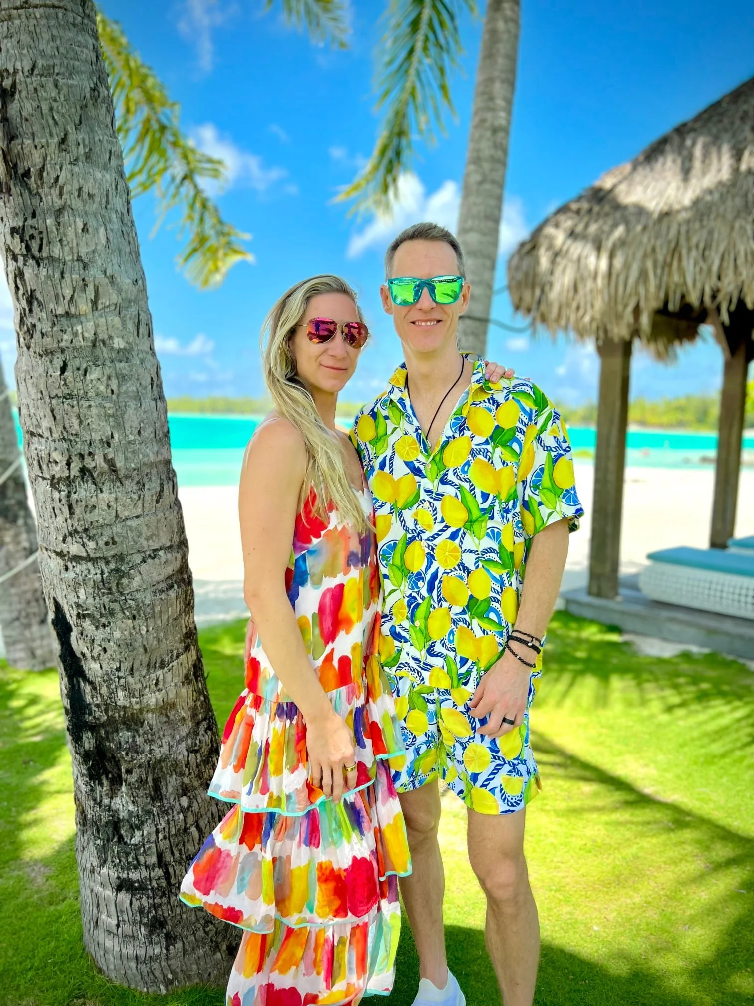 Lee and Lindsay Blankenship in Bora Bora
