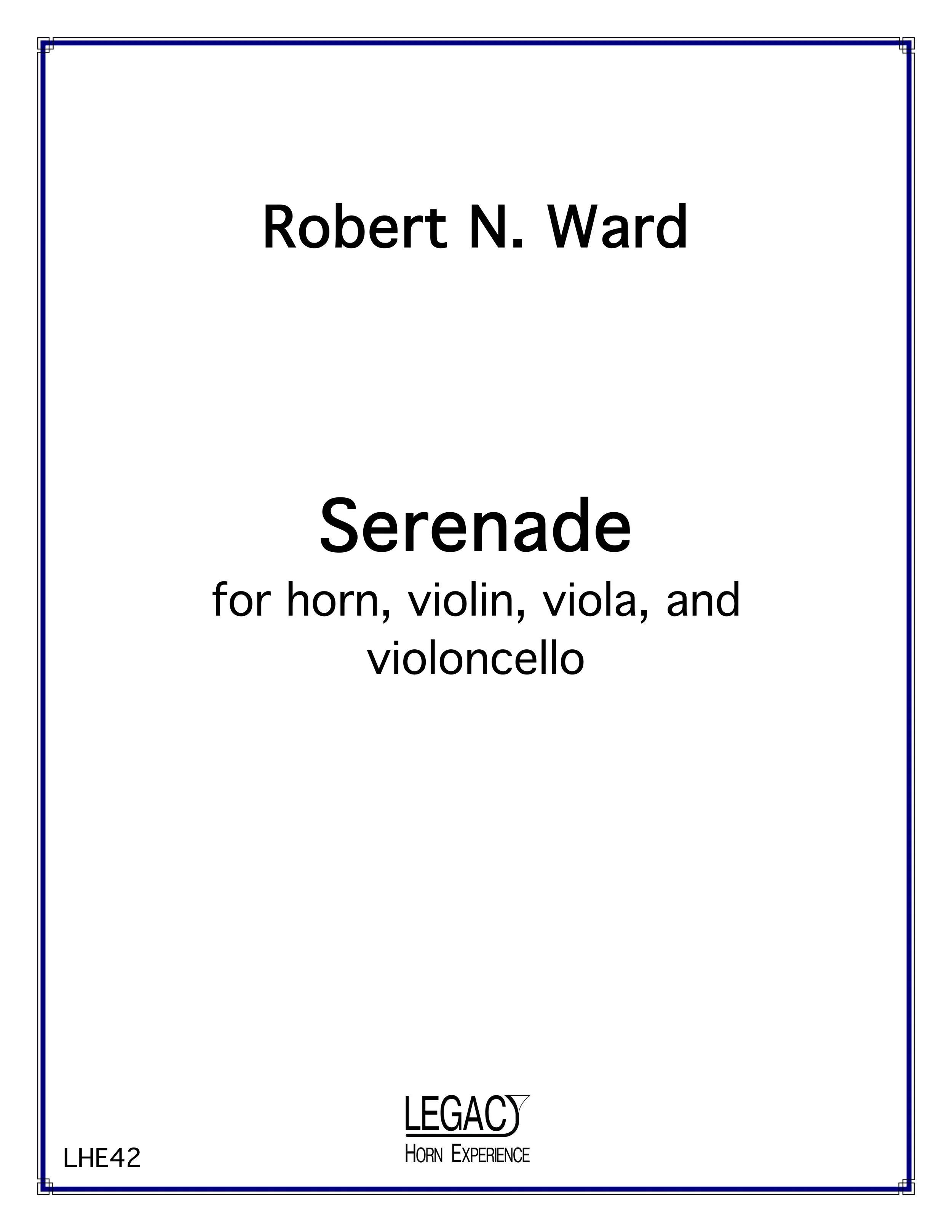 Robert Ward, Serenade