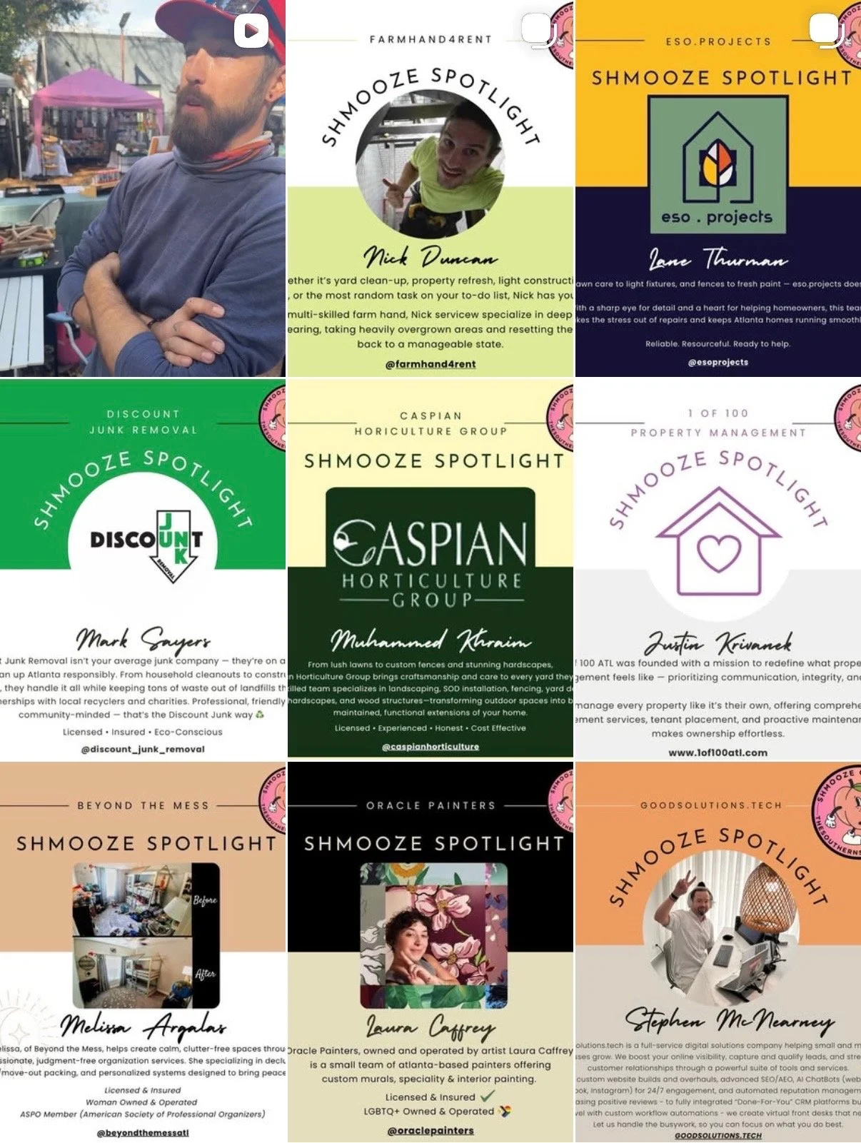 The Southern Shmooze - Small businesses helping small businesses