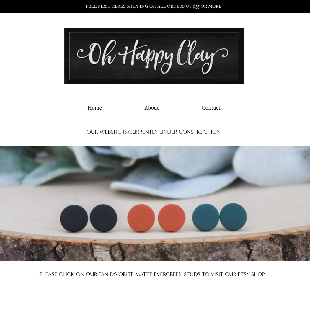 Oh Happy Clay - For anyone, anytime, anywhere. 