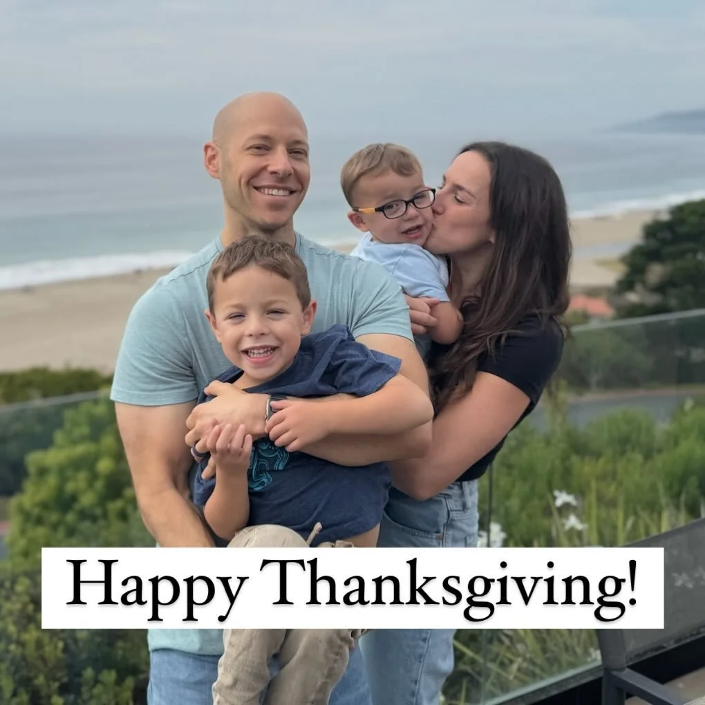 Happy Thanksgiving from our family to yours 🦃🍃🍁❤️