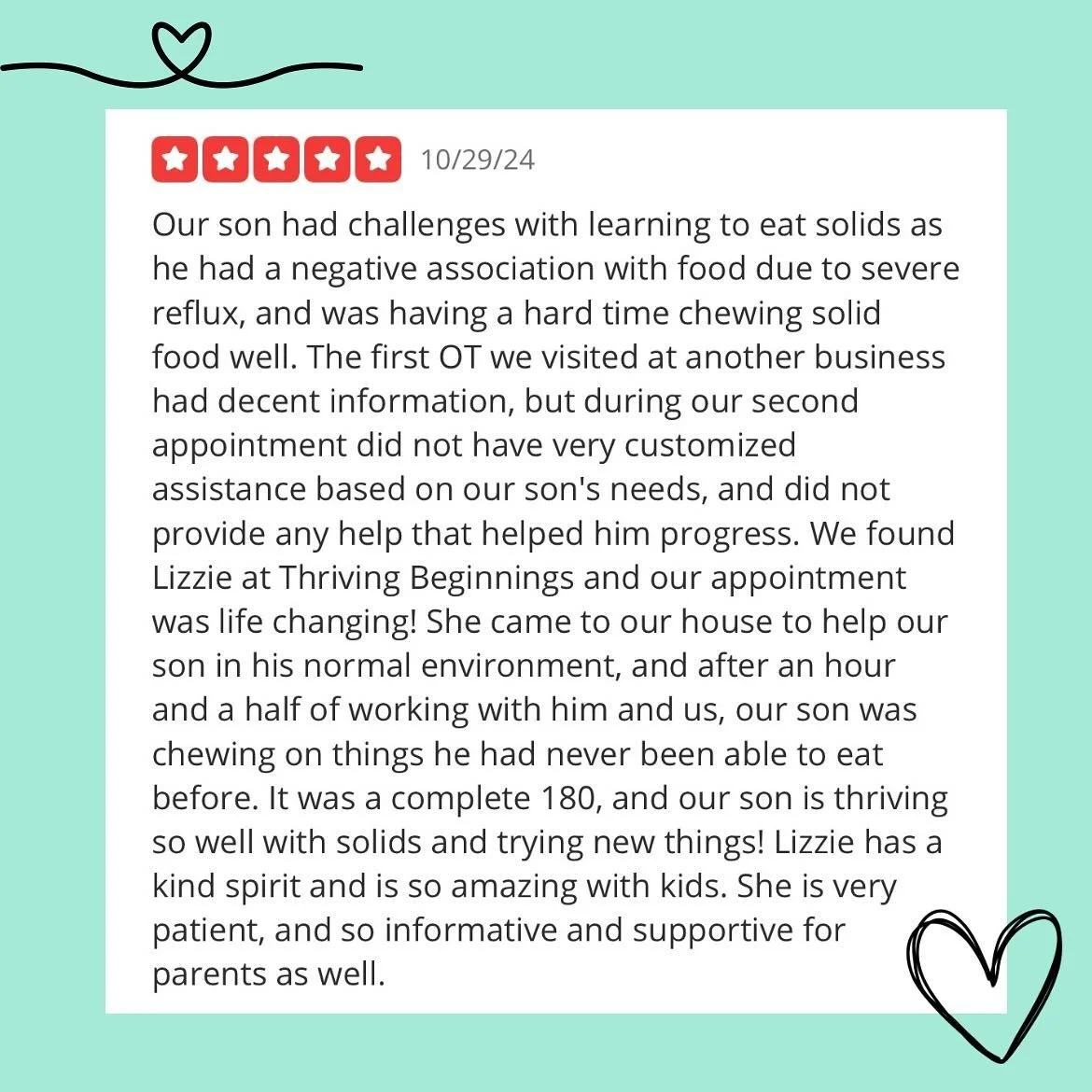 I feel so lucky to be a part of this little one's feeding journey 🫶

If transitioning to solids is stressful or challenging for your baby or toddler, I am here to support you! Both office and home visits are available. 

Check out the link in my bio