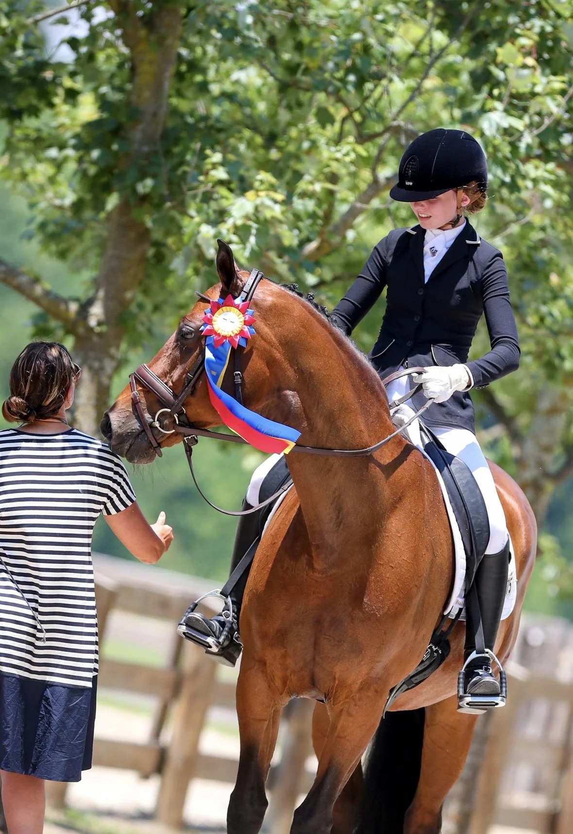 Fuqua Ranked #1 Junior Dressage Rider, Jumps to Success…