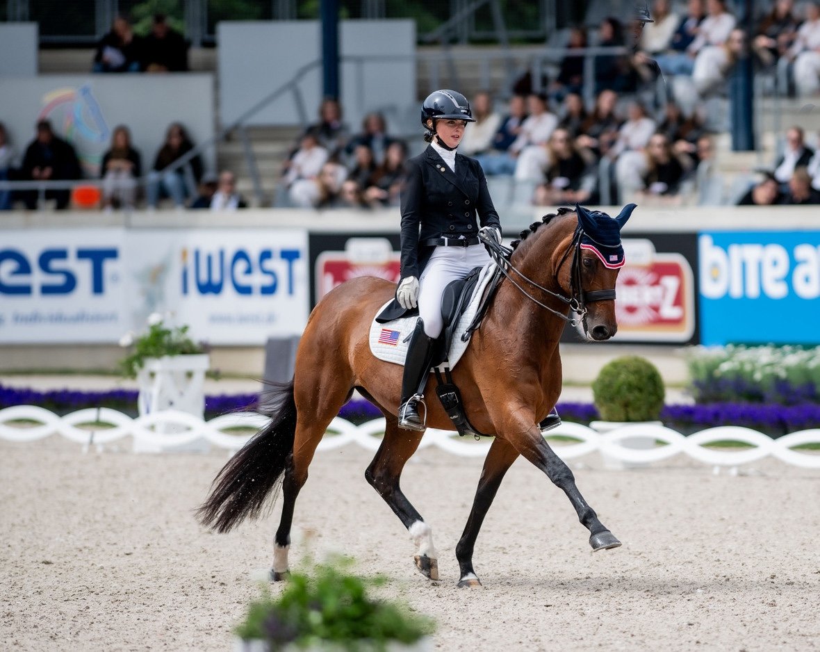 Fuqua's European Tour Concludes with Aces in Aachen CDIY…