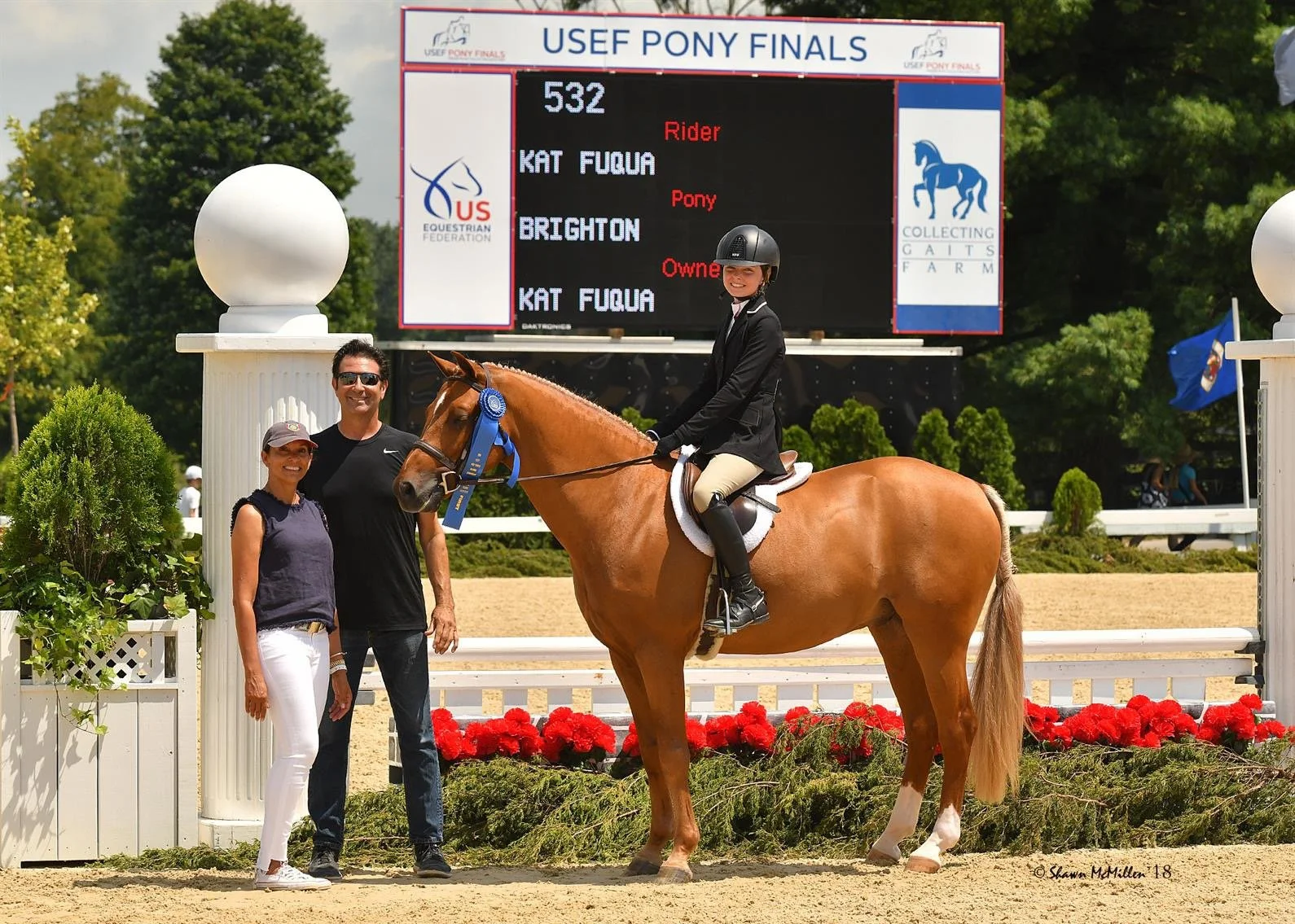 August 7, 2018 US Equestrian ...Fuqua and Brighton Lead Large Regular Hunter Pony Division Presented by Charles Ancona on First Day of the 2018 USEF Pony Finals Presented by Collecting Gaits Farm

The 2018 USEF Pony Finals presented by Collecting Gai