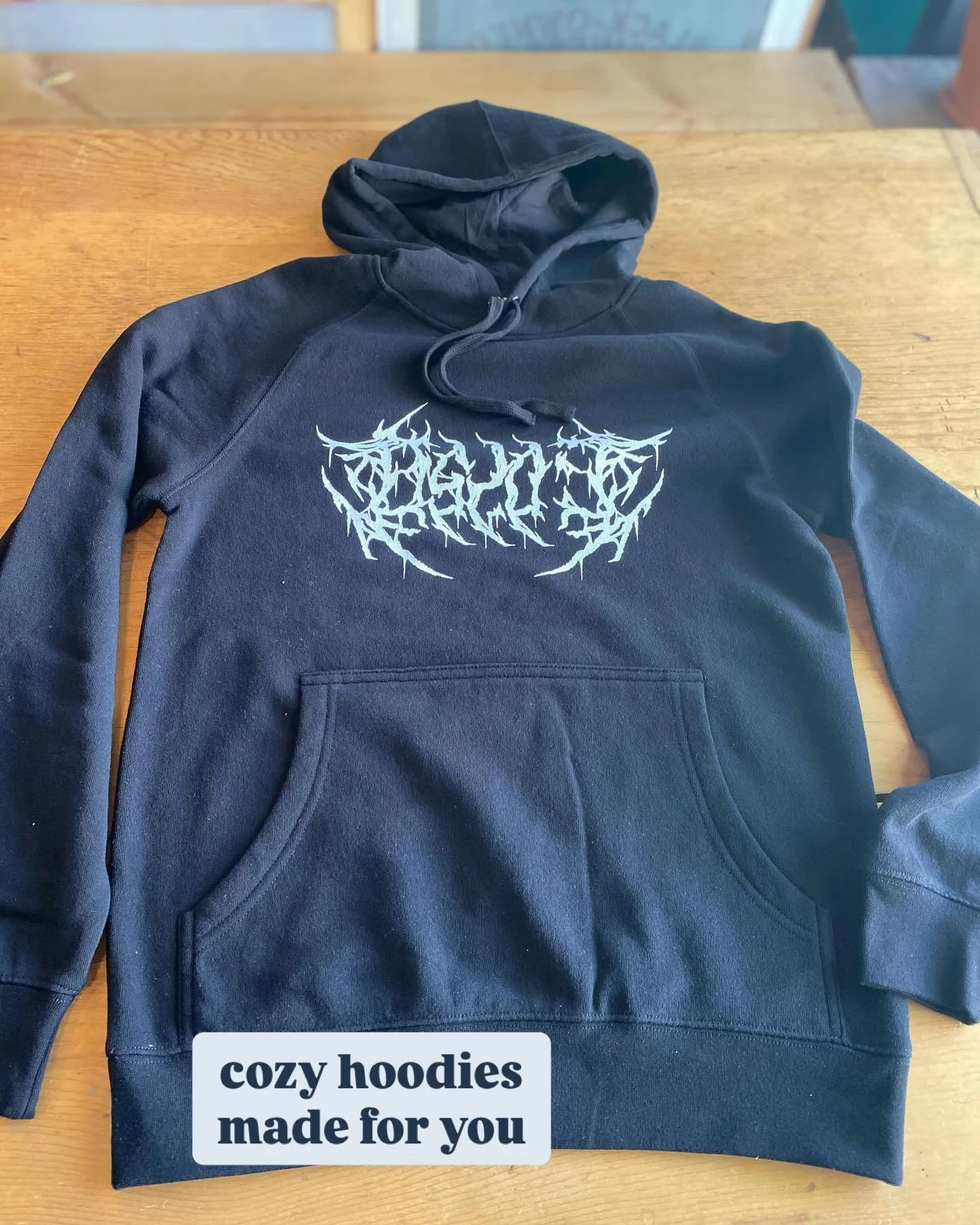 It's that time of year when the sun comes out and yet the fog is close. That fog wind blows, and you wish you brought a hoodie.

For the softest, coziest hoodies around, get them custom printed at Sunset. We have pullovers and zips in a range of colo