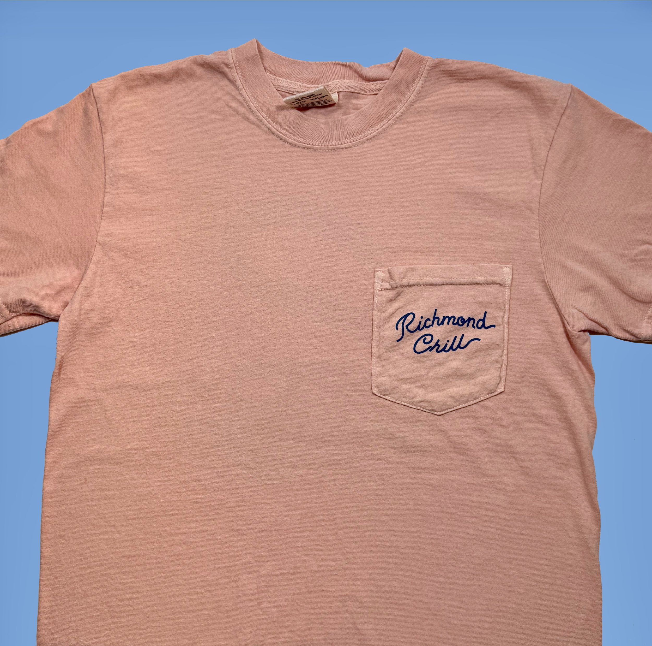 Peachy - Pocket Tee