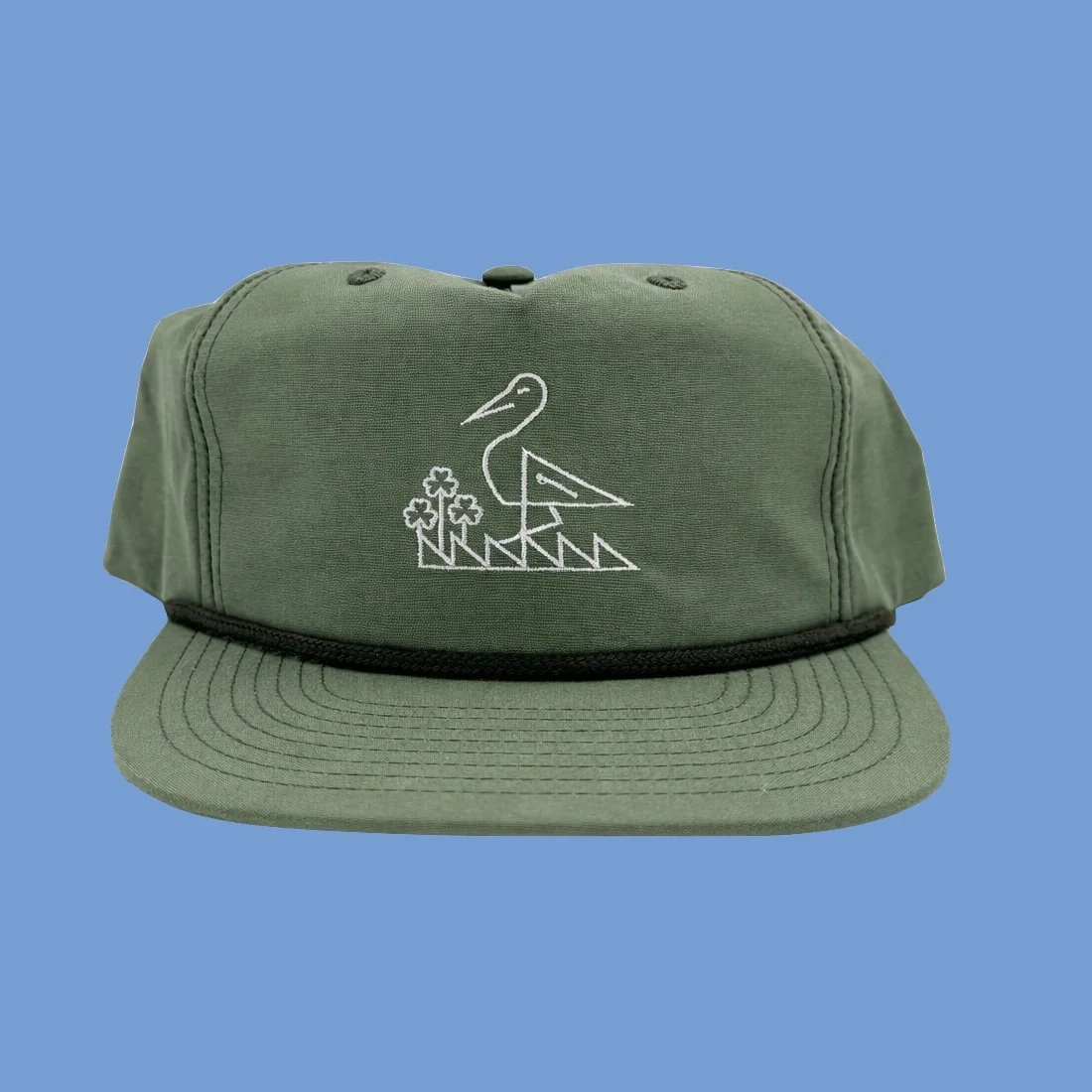 Lucky Heron Rope Hat