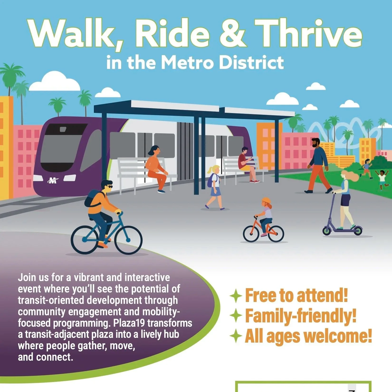 Metro District Transit Oriented Communities Pop Up Event