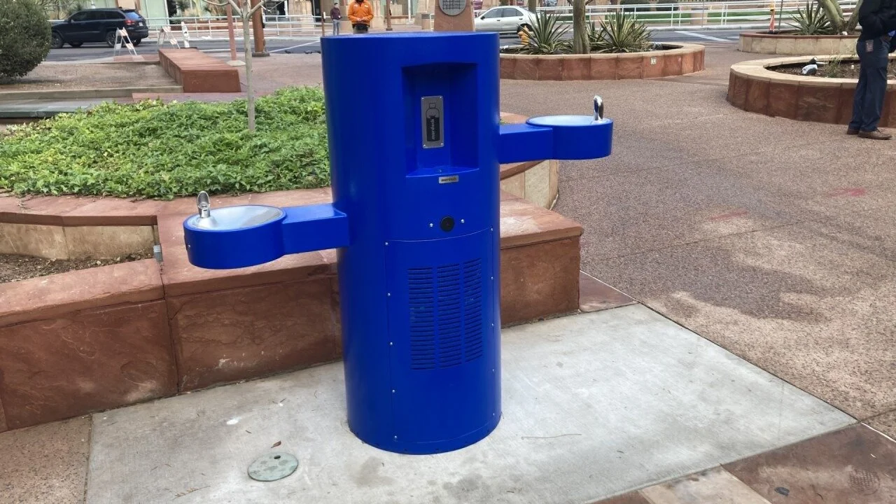Chilled Drinking Fountain for Cave Creek Larkspur Park