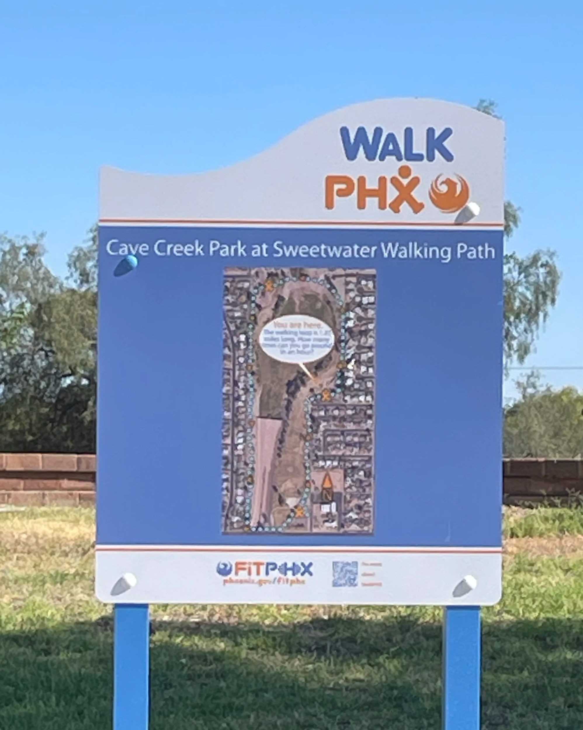 WalkPHX Path Cave Creek Park