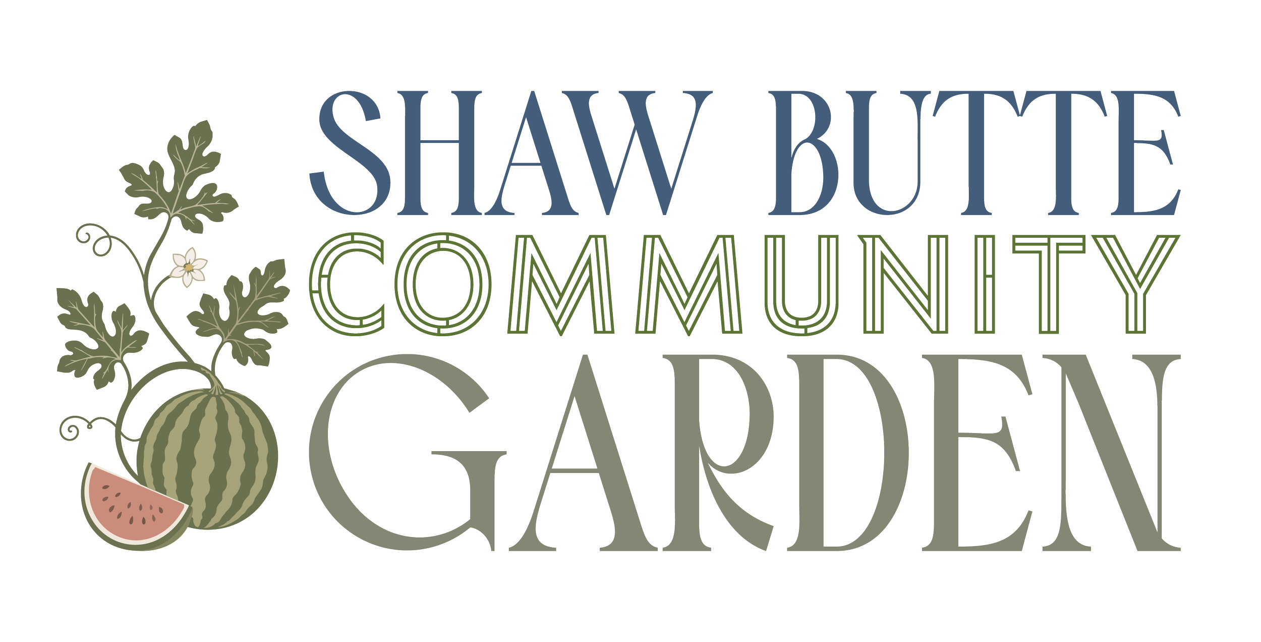 Shaw Butte Garden rotating logo