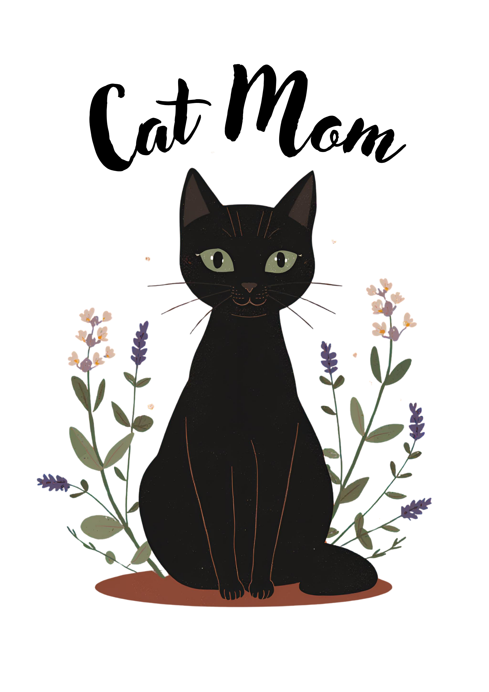 Cat Mom Poster with Lavender and Eucalyptus.png