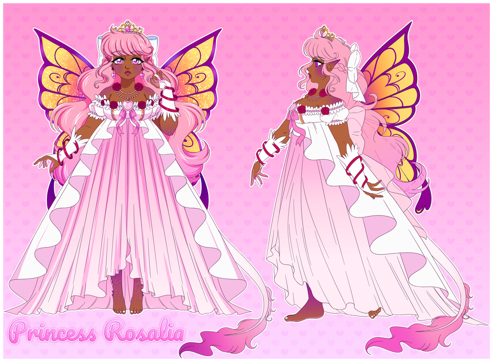 Princess Rosenia Princess Rosalia — Magical Warrior Diamond Heart