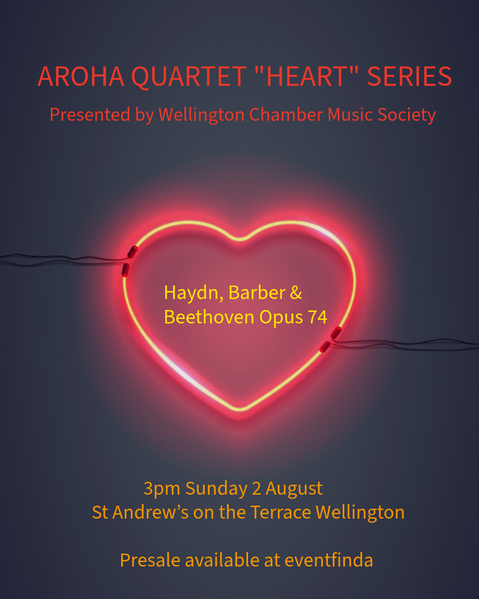 St Andrew’s, Wellington Chamber Music - Heart programme