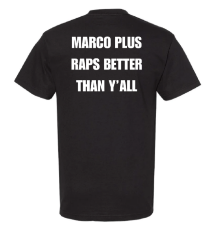 MARCO PLUS Statement Tee - Black