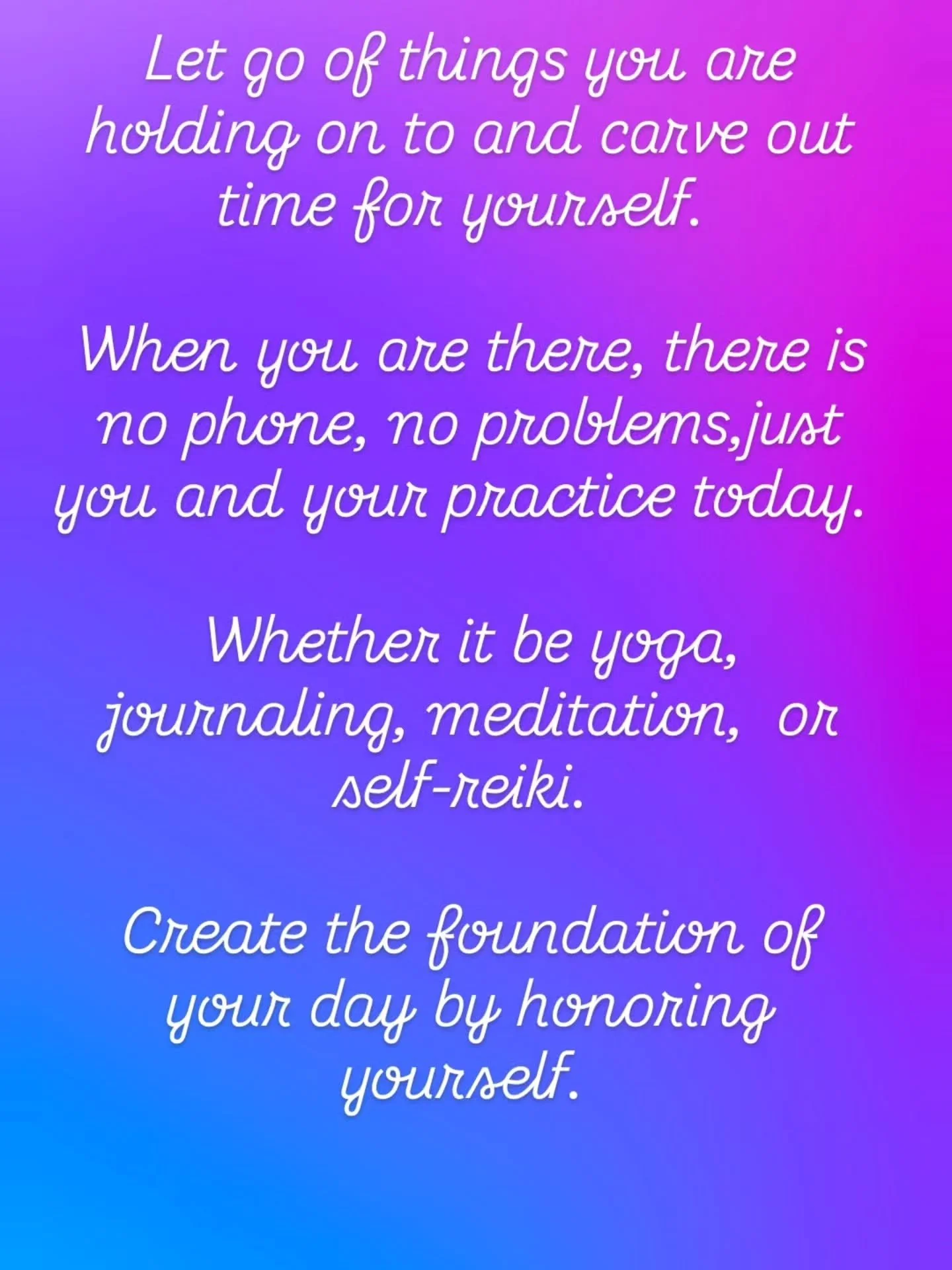 This one is especially for my healers! When you choose your first, you can have space to carry anything else that follows.
Often, people never know the load you are carrying. They see you as filled with joy and enlightenment, but they forget that li