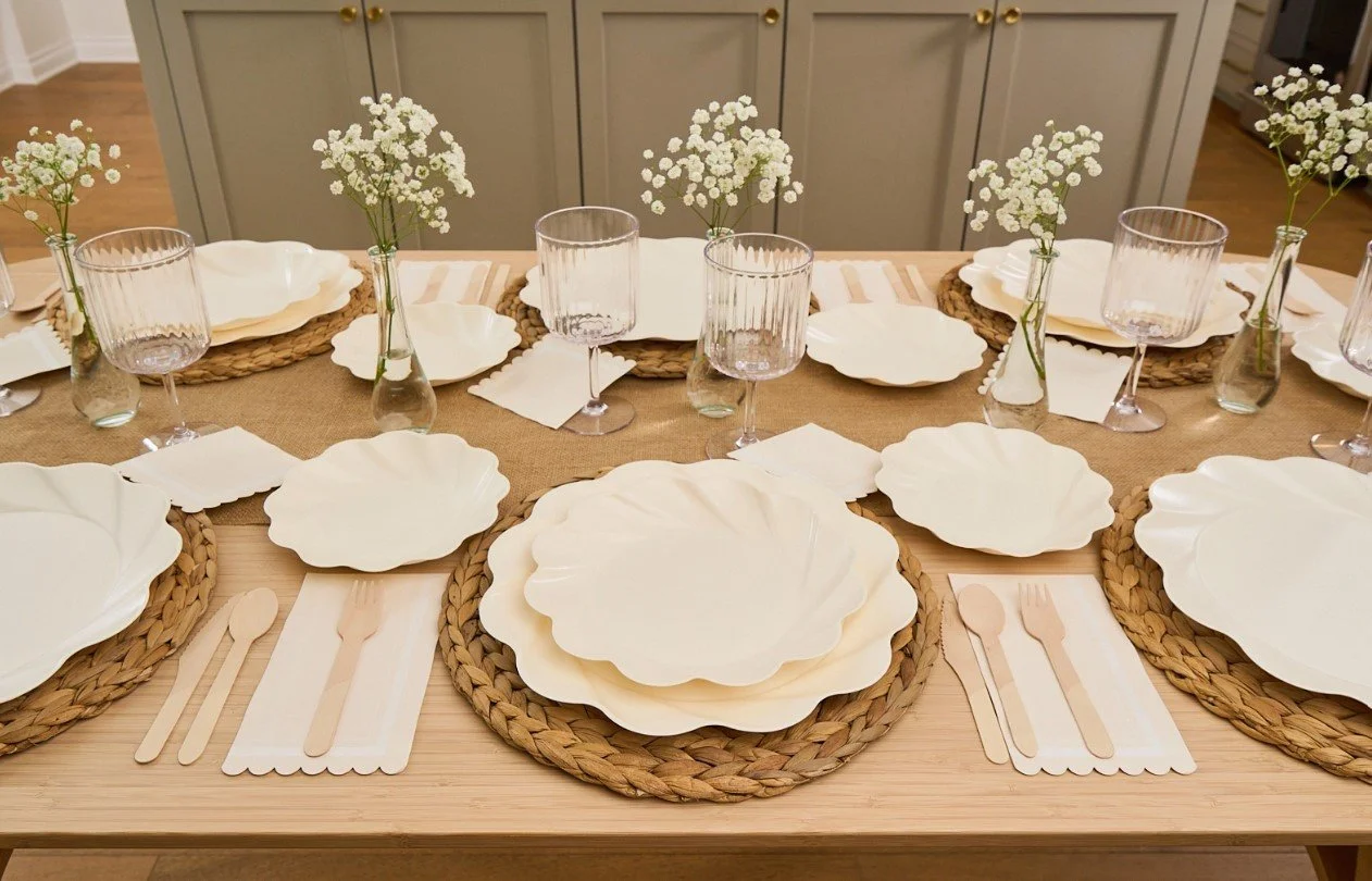 Compostable Extra Large Dinner Plates
