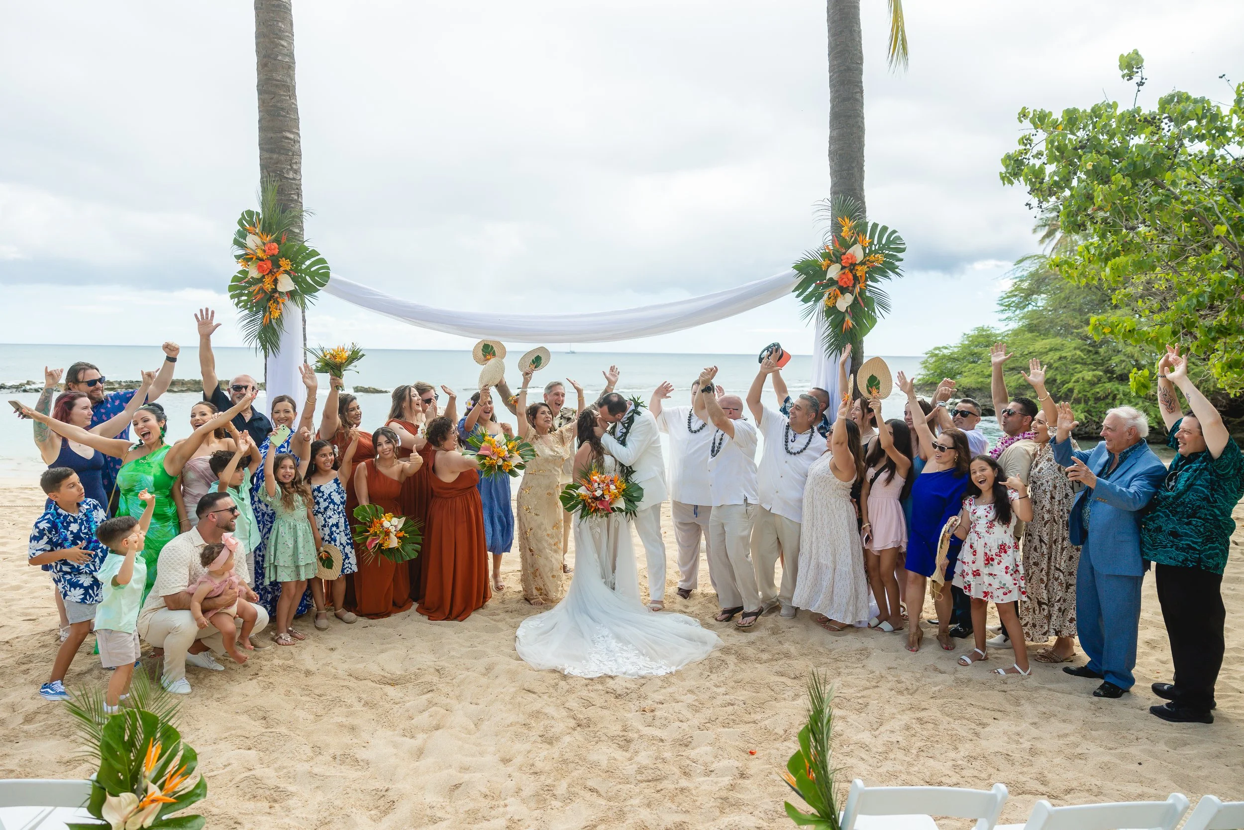 Intimate Beach Weddings in Oahu: Why Less is More