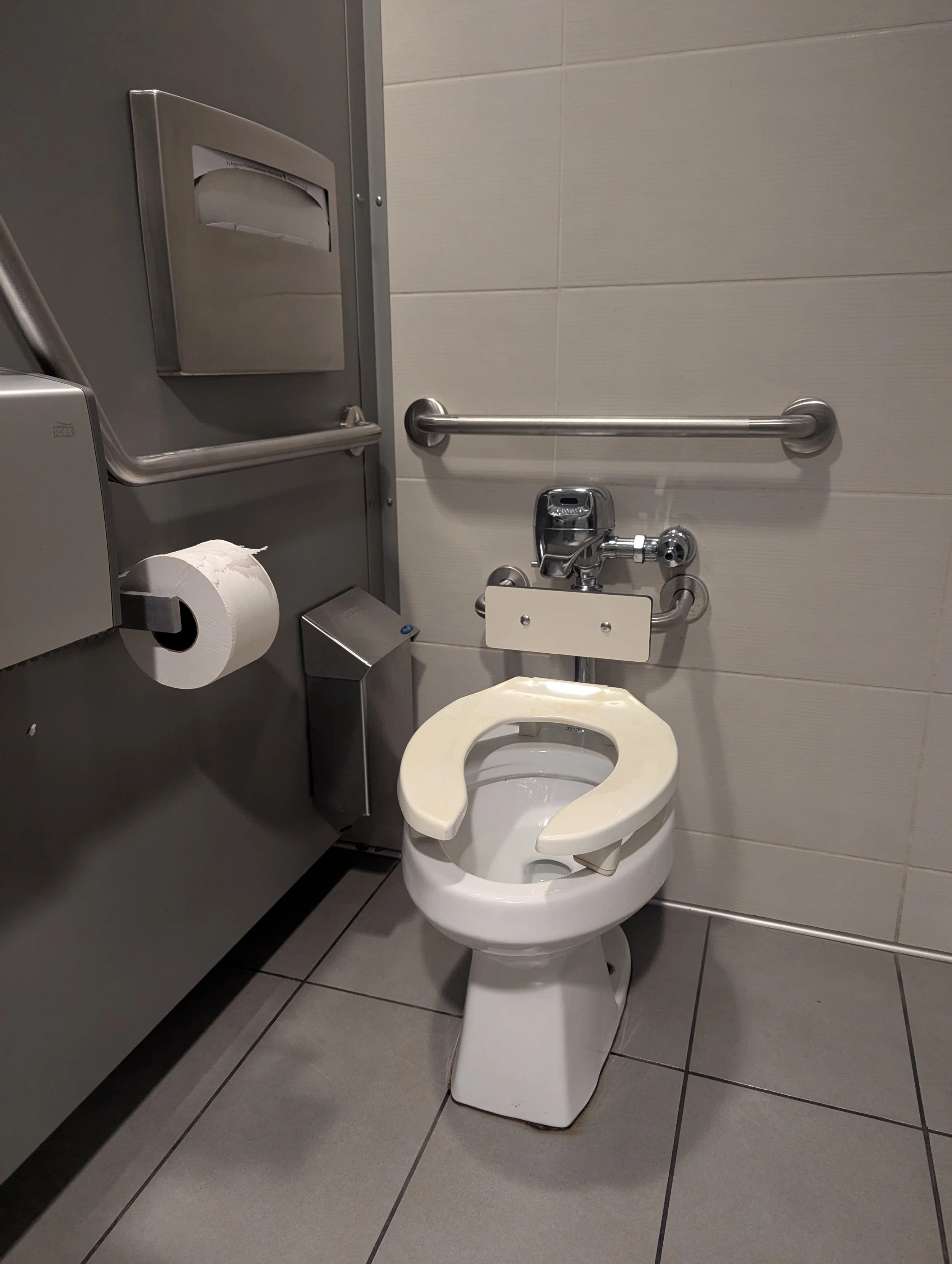 I need to go to the bathroom… but so does everyone else