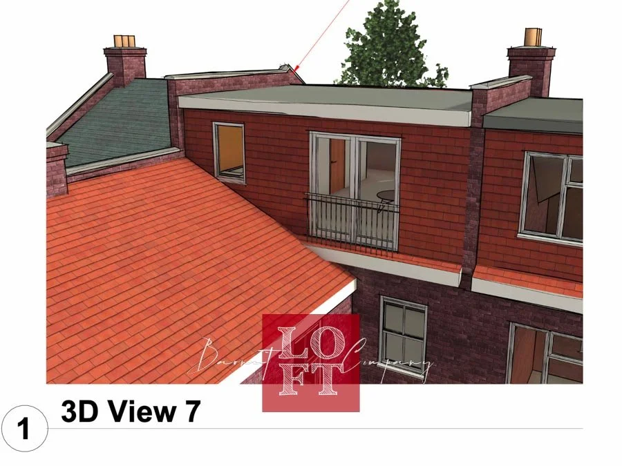 Loft Conversion design North London N11