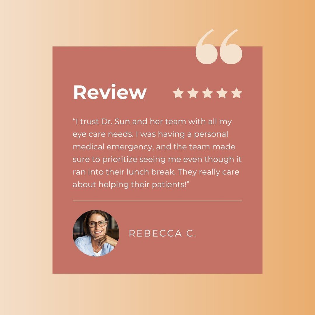 We appreciate our patients for taking the time to leave reviews. Your kind words inspire us to keep providing the best care possible! 🙌