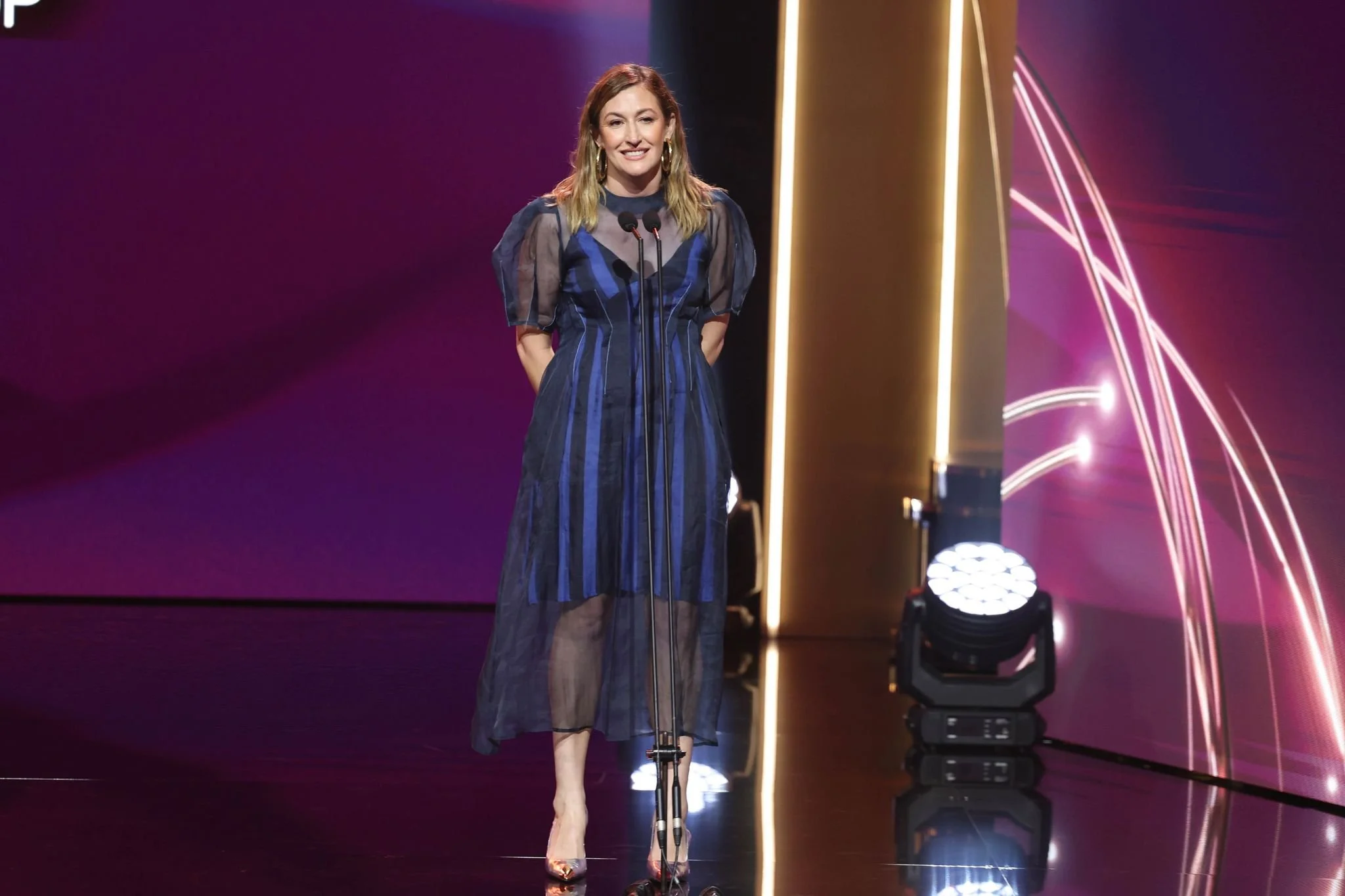  Industry Gala host, Celia Pacquola 