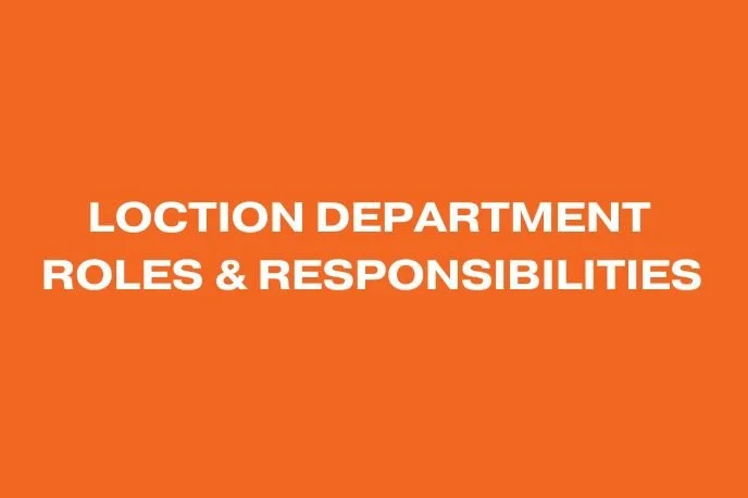 THE LOCATIONS DEPARTMENT