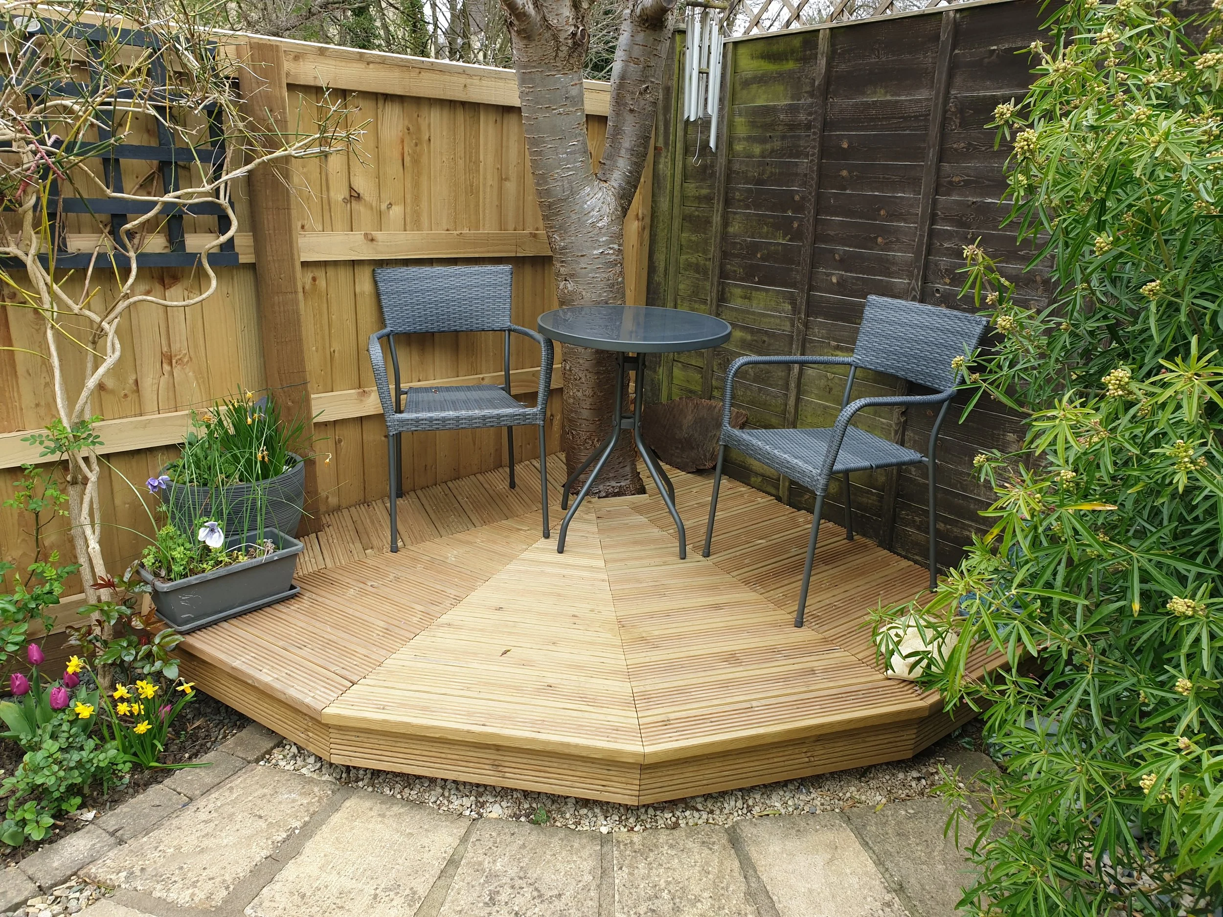 Woodchester Corner Chillout Deck