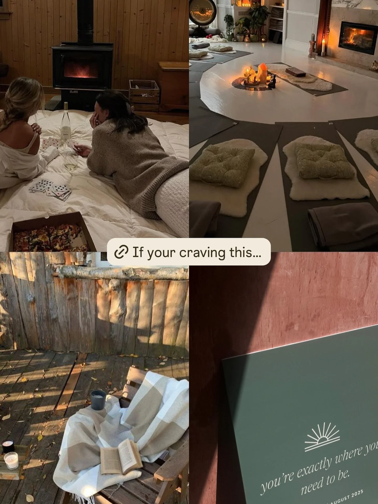 Your sign to start talking about your dream life like it&rsquo;s already yours 😋✨

Are you craving this retreat right now? WE ARE 🥹🪐

If you are somebody who knows you are destined for more but can&rsquo;t quite see exactly how/what/when this look