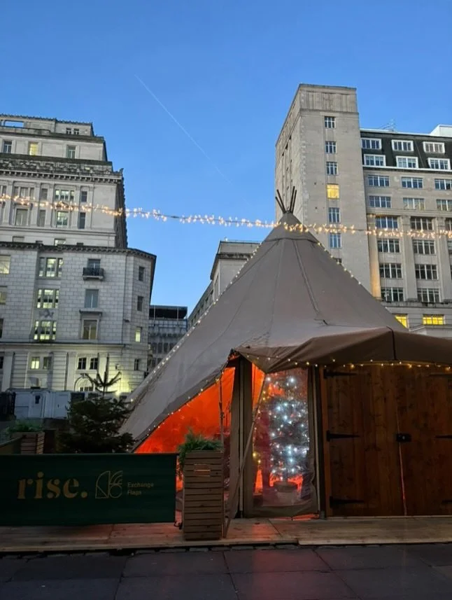 TIPI MORNINGS @risebrunch 🍵🎄✨

Our last Saturday in the Tipi, what a gorgeous session for our community in the city centre. We love seeing you wake up early to set the best tone for the day ahead&hellip;

Next Up&hellip; our January event at @boxpa