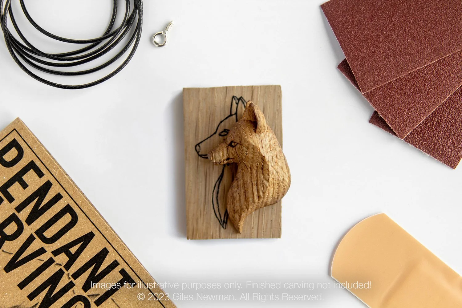 Fox Pendant Carving Kit — Giles Newman - Main Image