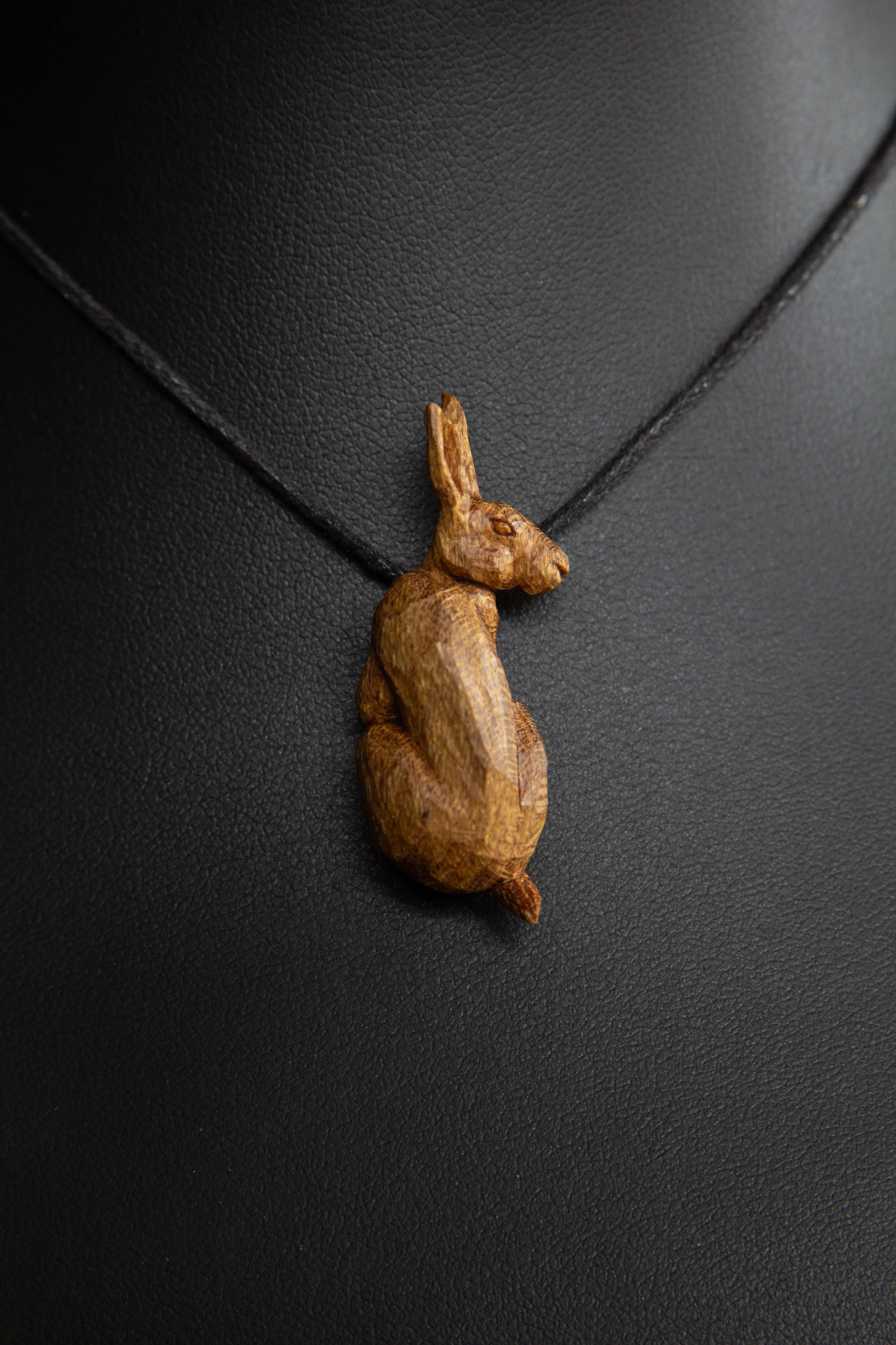 Hare Pendant Carving