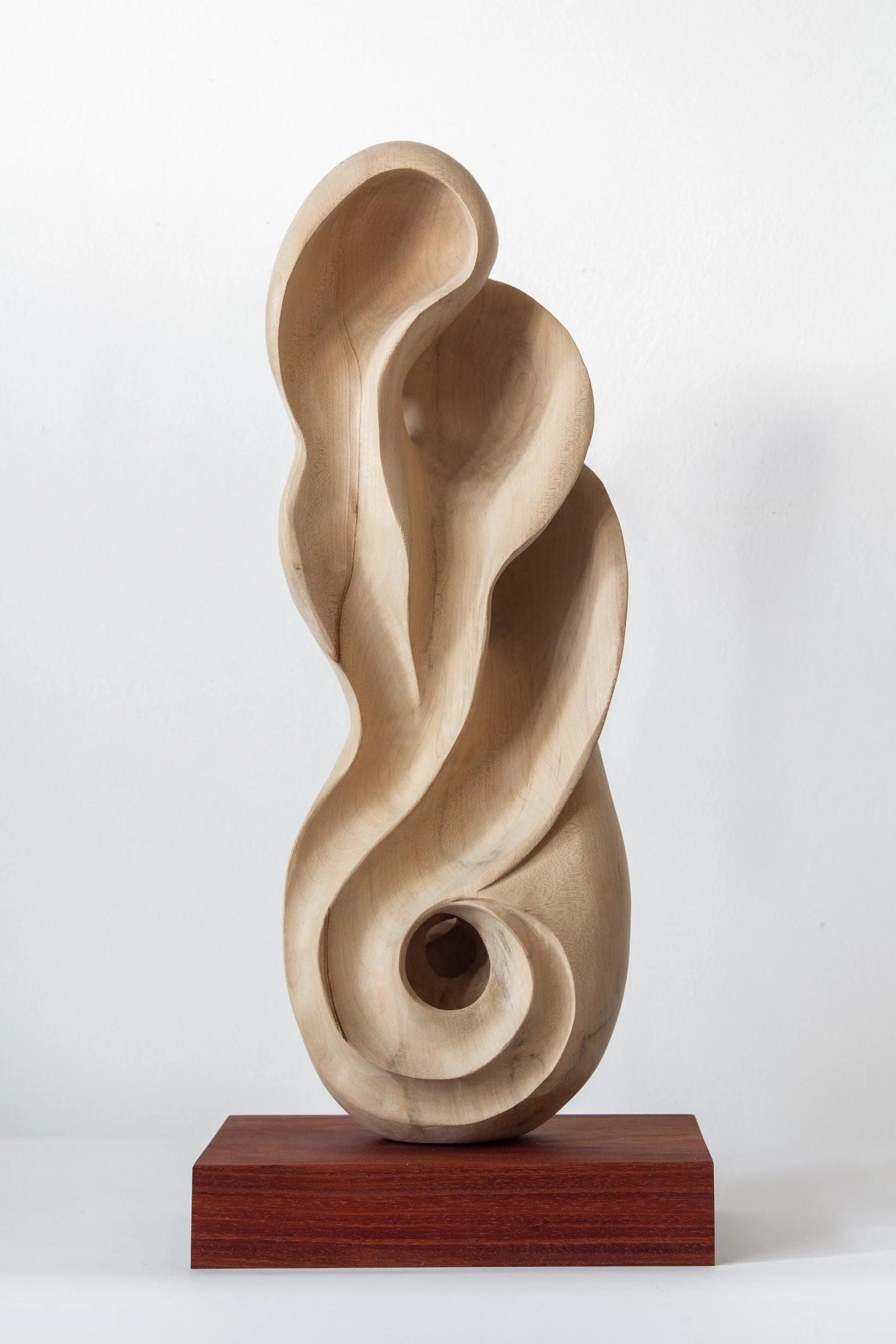 'Cradle' 
Sycamore Wood 
Dimensions: 49cm / 22cm / 15cm