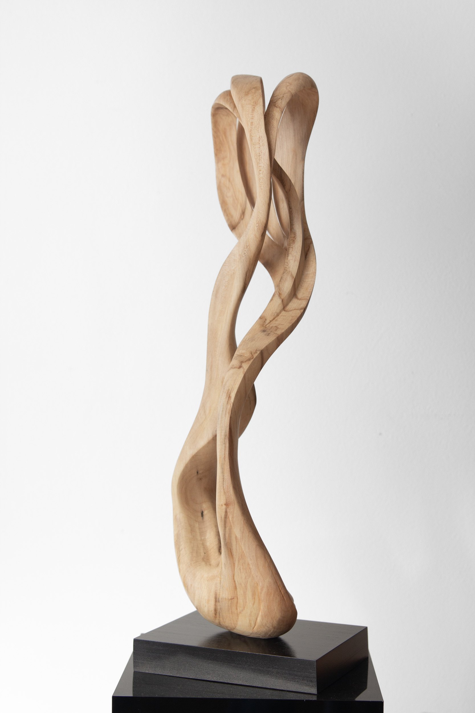 ‘Fluid Form I’ 
Sycamore Wood 
Dimensions: 49cm / 16cm / 12cm