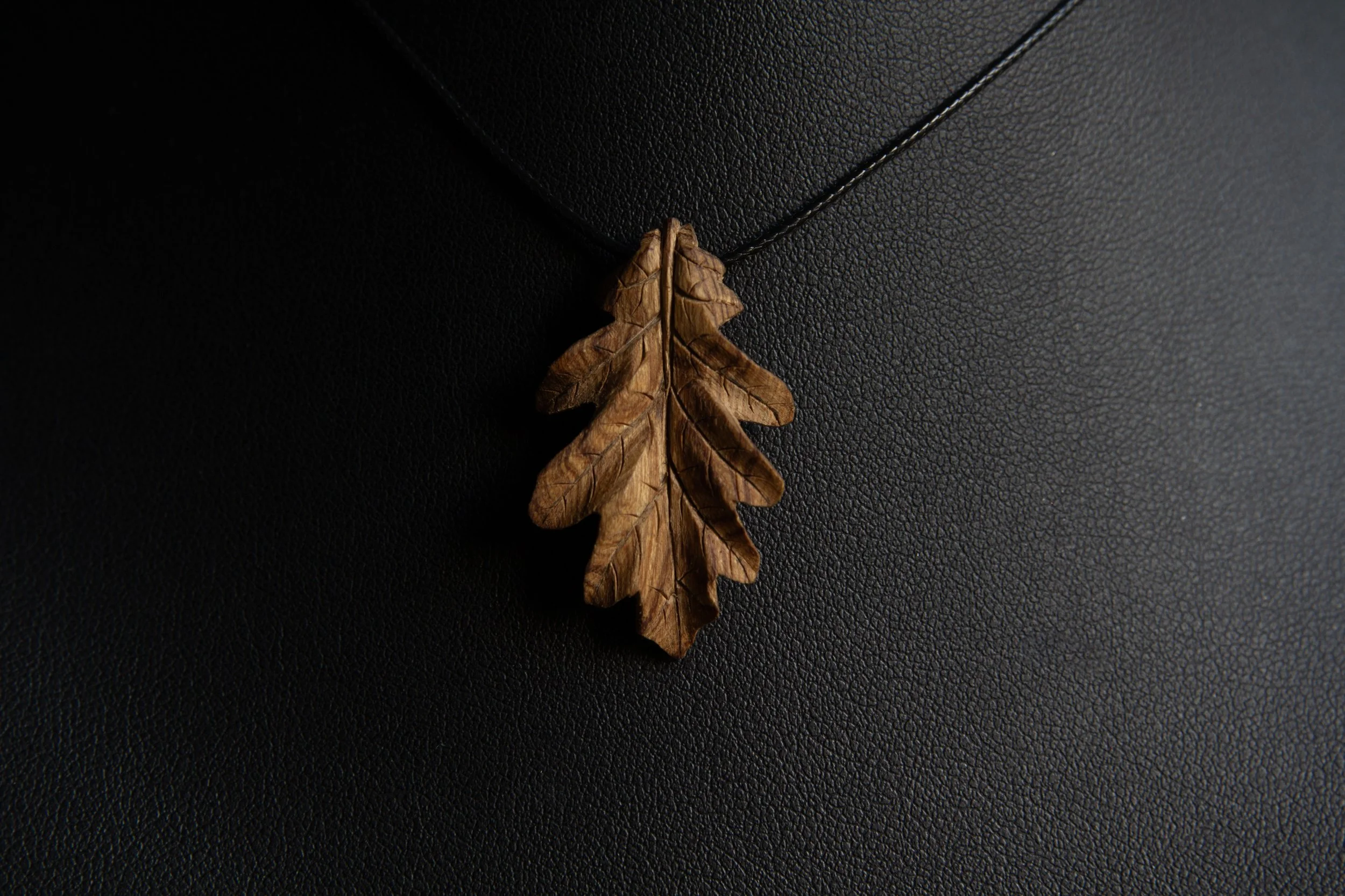Oak Leaf Pendant (Laburnum No. V)