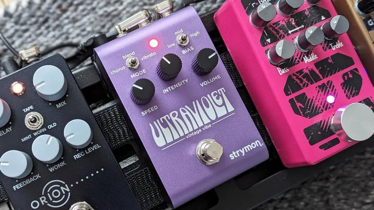 Music Radar - Strymon UltraViolet Vintage Vibe Pedal review 