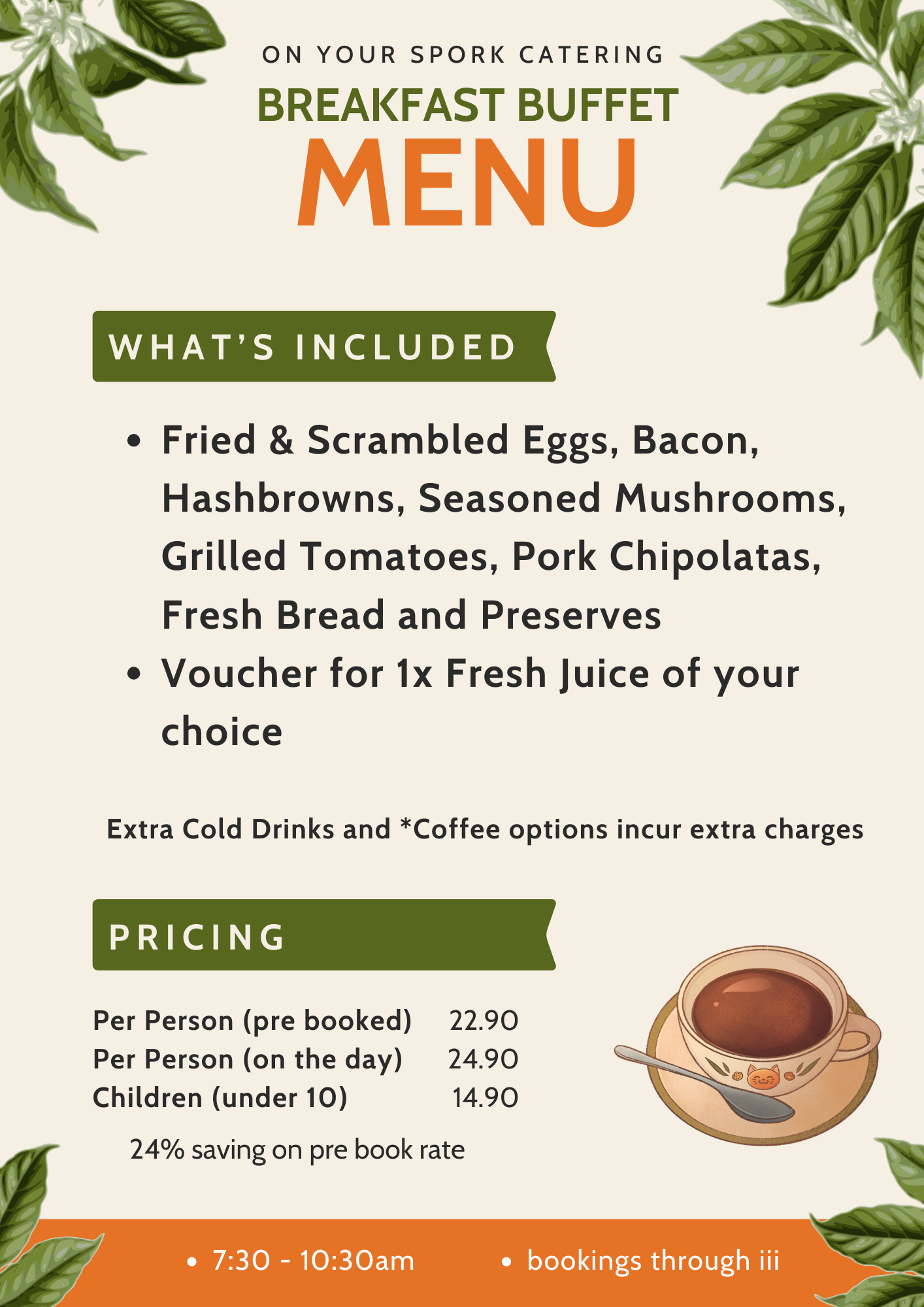 Gemlife Breakfast Buffet 19/04/2026