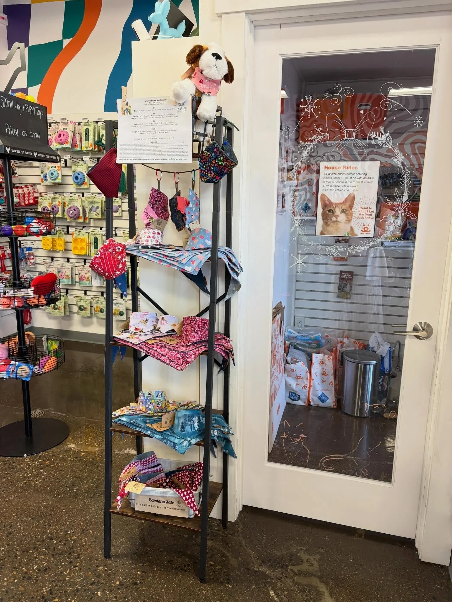 The Valentine&rsquo;s bandanas are out at the Whisker &amp; Bone pet store in St George! Grab one for your sweetheart or give as a gift before they&rsquo;re gone! Have a sweet day! ❤️