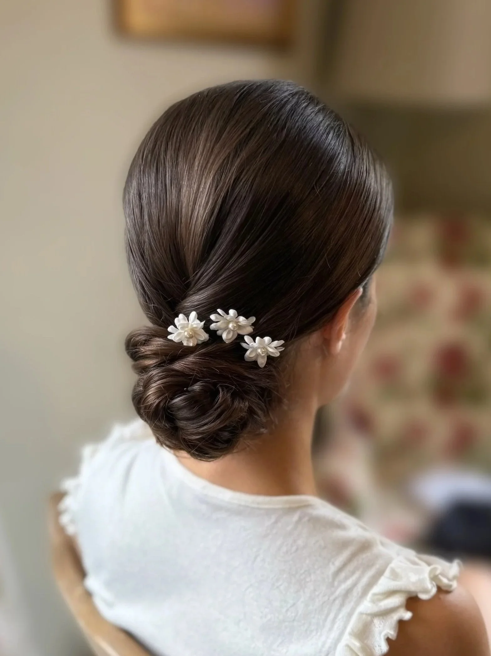 soft effortless bridal hair
