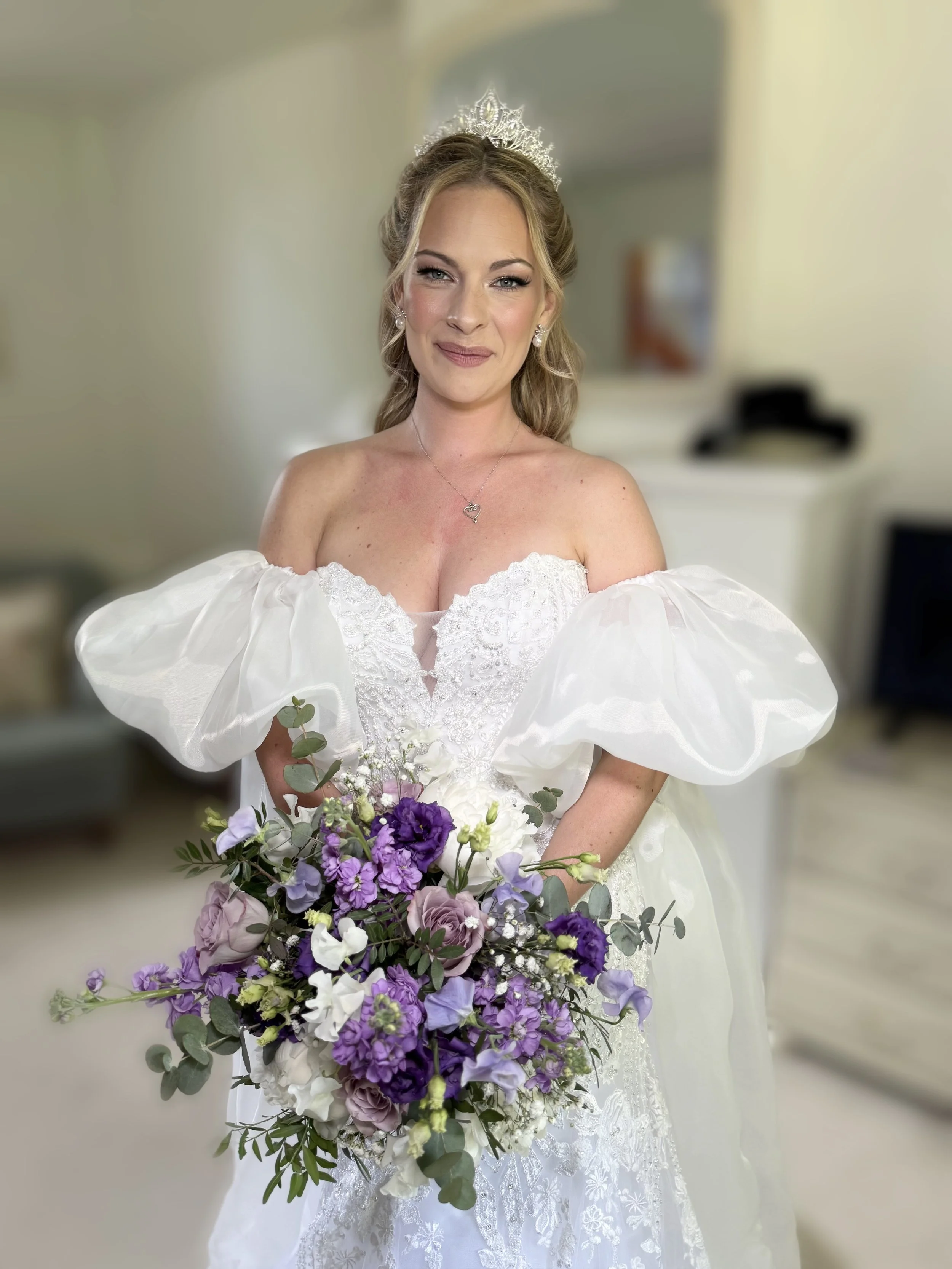 soft romantic bridal makeup