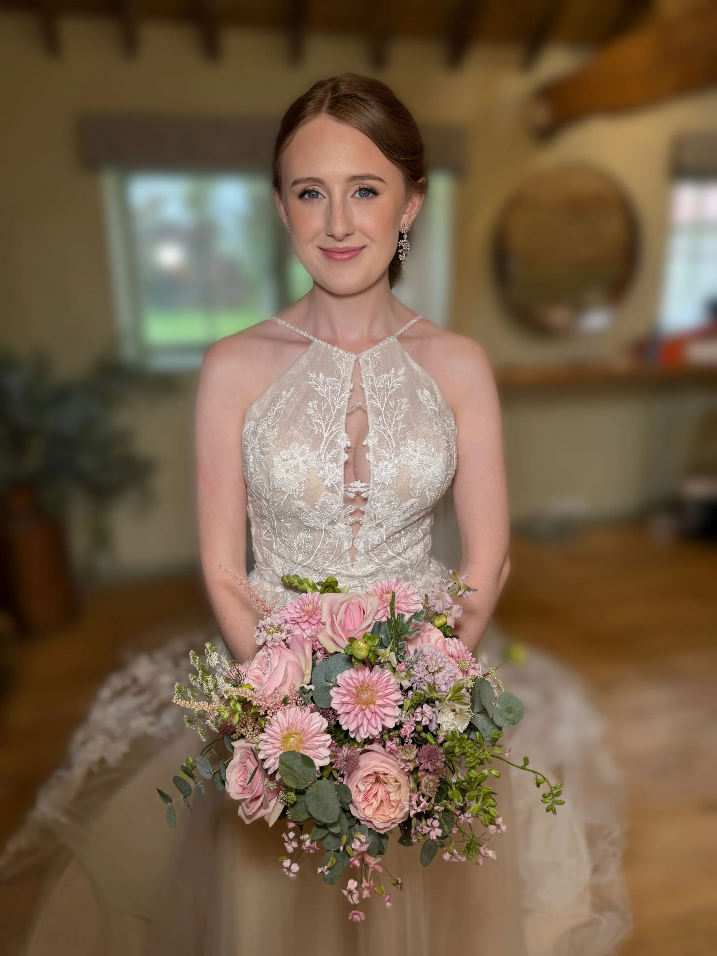 relaxed bridal makeup