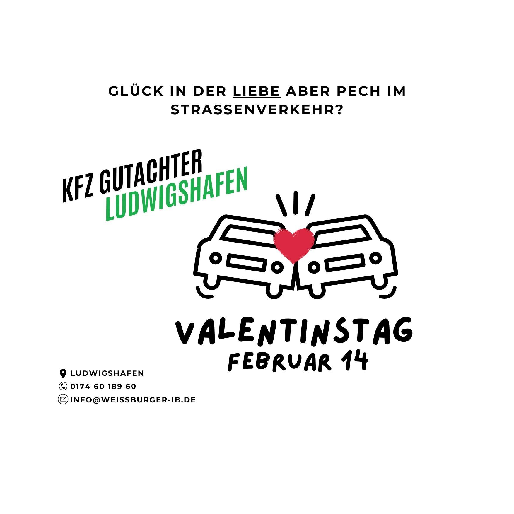 An Valentinstag und dar&uuml;ber hinaus ist Weissburger Ihr zuverl&auml;ssiger Partner f&uuml;r Unfallgutachten. Lassen Sie uns gemeinsam sicherstellen, dass Ihre Reise ohne weitere Hindernisse verl&auml;uft.

Ihre Liebe ist uns wichtig &ndash; genau