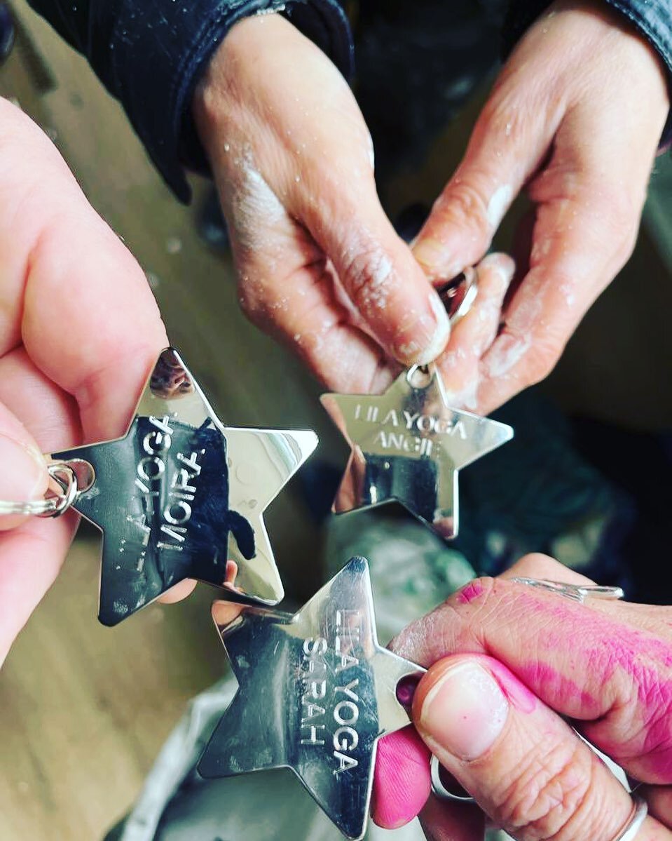 Thank you soooooo much to our gorgeous pal @lenafongacupuncture for these beautiful, personalised Lila Yoga key rings! 🙏❤️ We love you , Lena and really appreciate this kind gift 😘😘😘 Ps your invite the the opening party is now secure 😜 🤣❤️❤️❤️❤