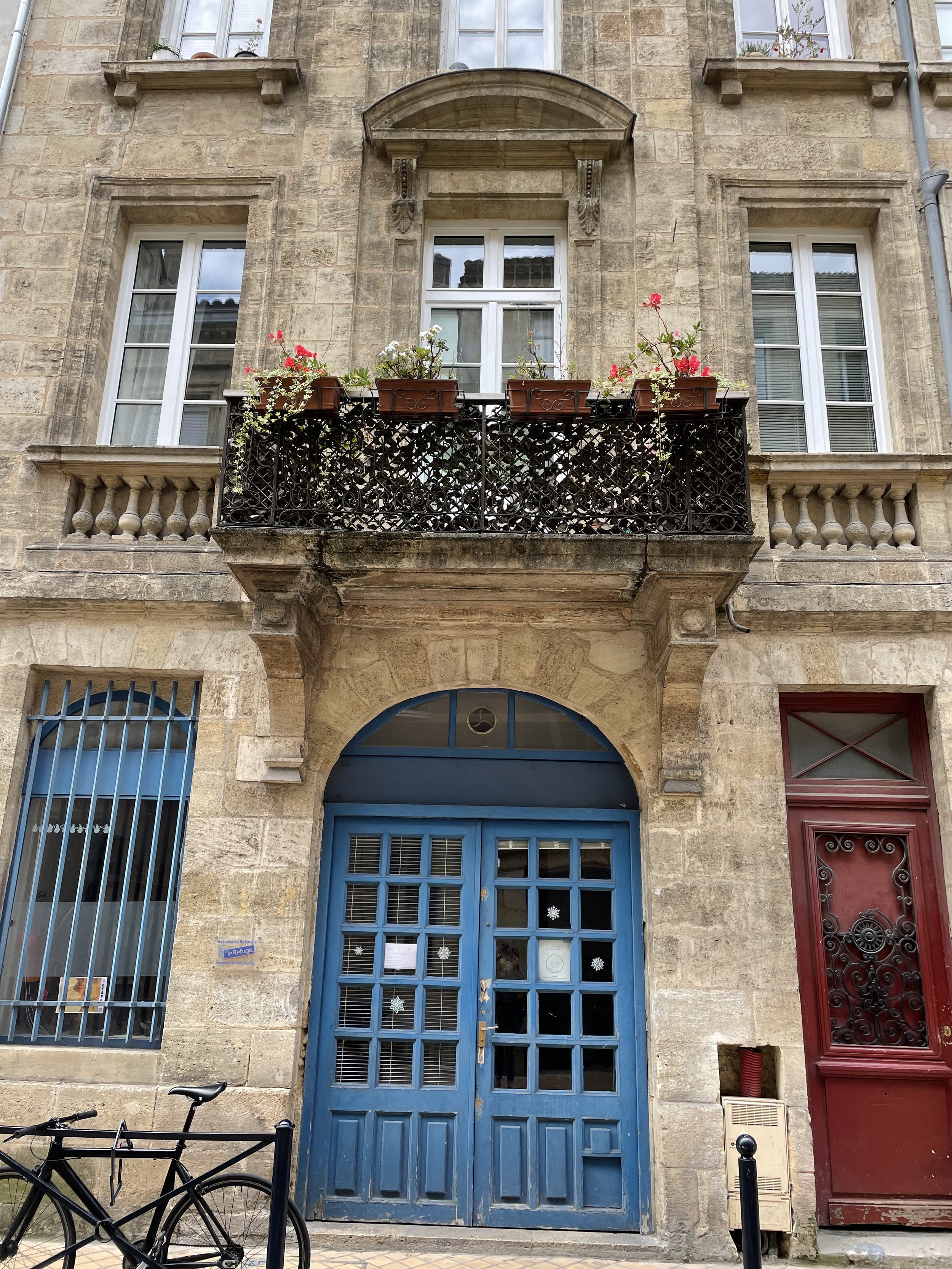 Bordeaux is known for its Blue Doors