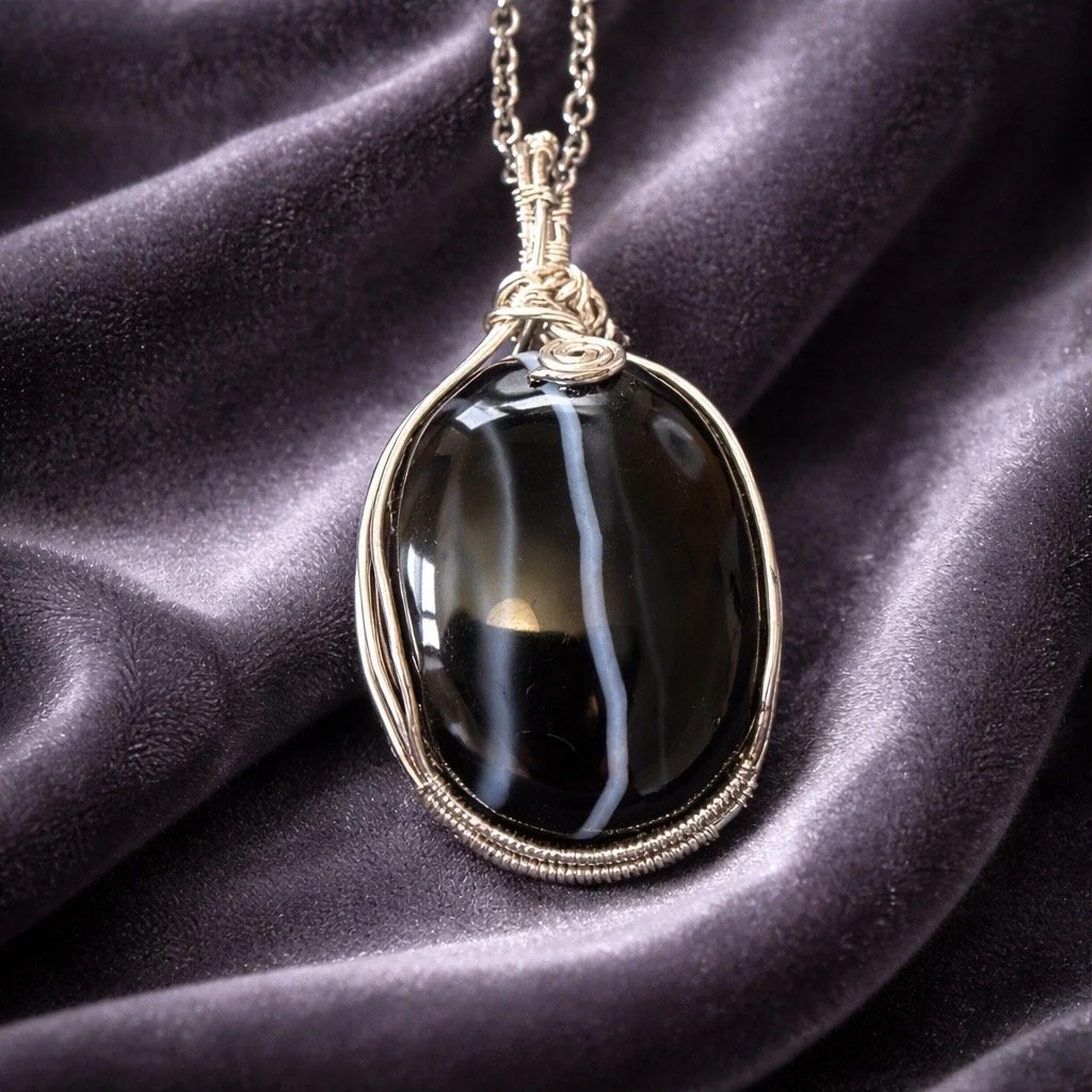 AGATE NOIRE NINA