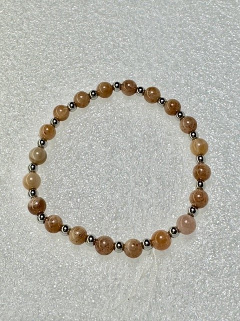BRACELET PIERRE DE LUNE PECHE BETTY
