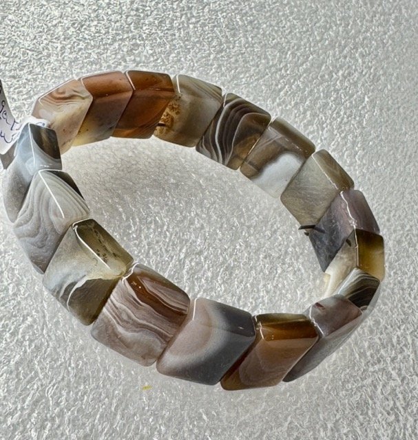 BRACELET AGATE BOTSWANA MILLIE