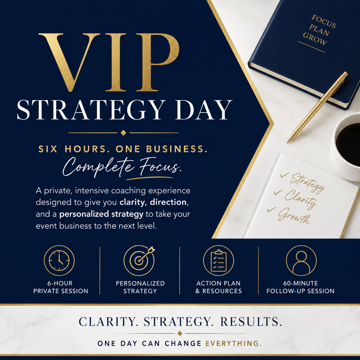 Purchase Your VIP Strategy Day