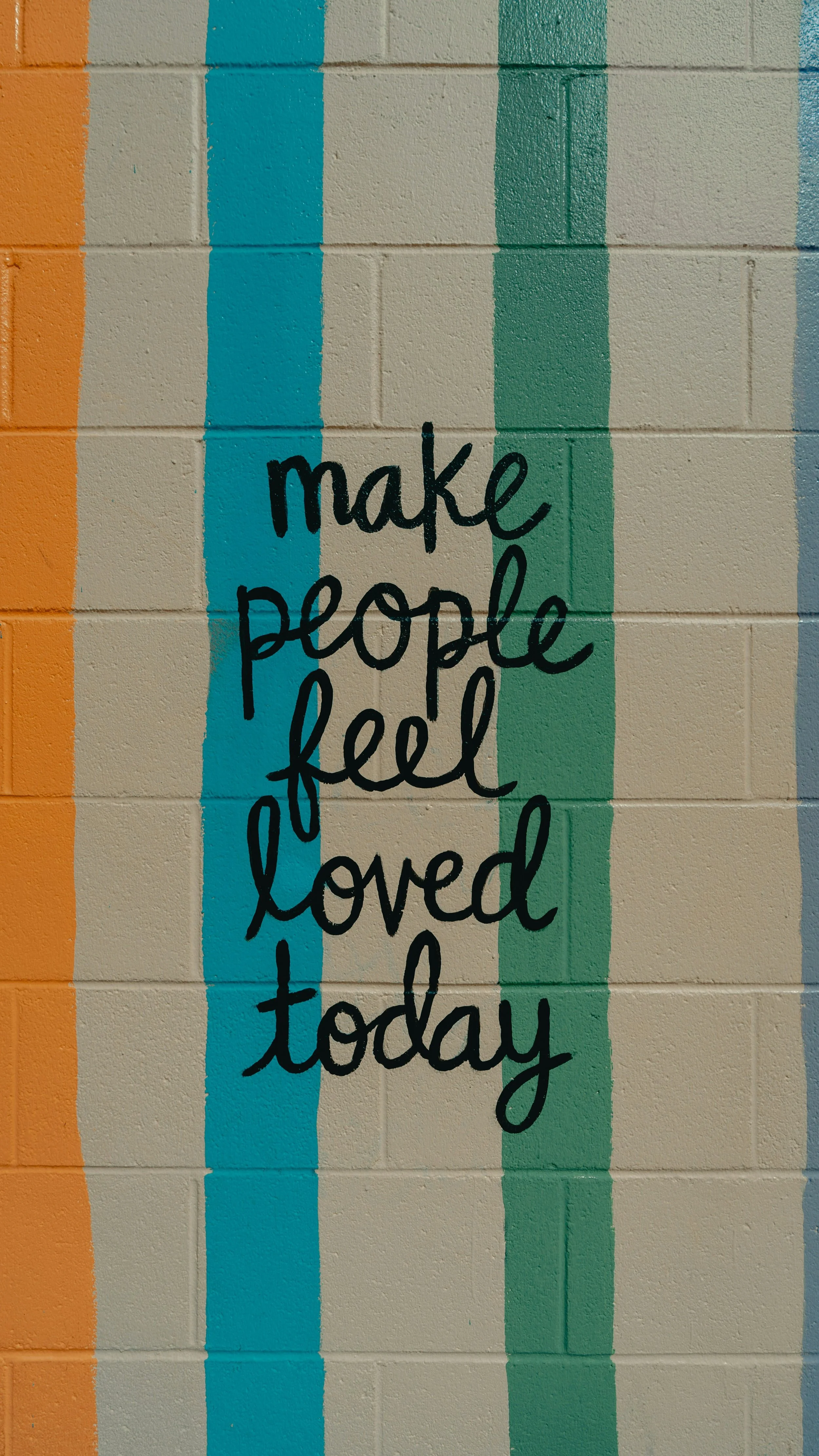 To the ‘people who care for us’, thank you